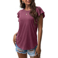 Wine-Maroon T-shirt