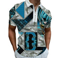 Blue Batman Special Edition Polo Zipper T-shirts
