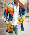 Multicolor abstract patchwork