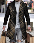 Black & brown plaid