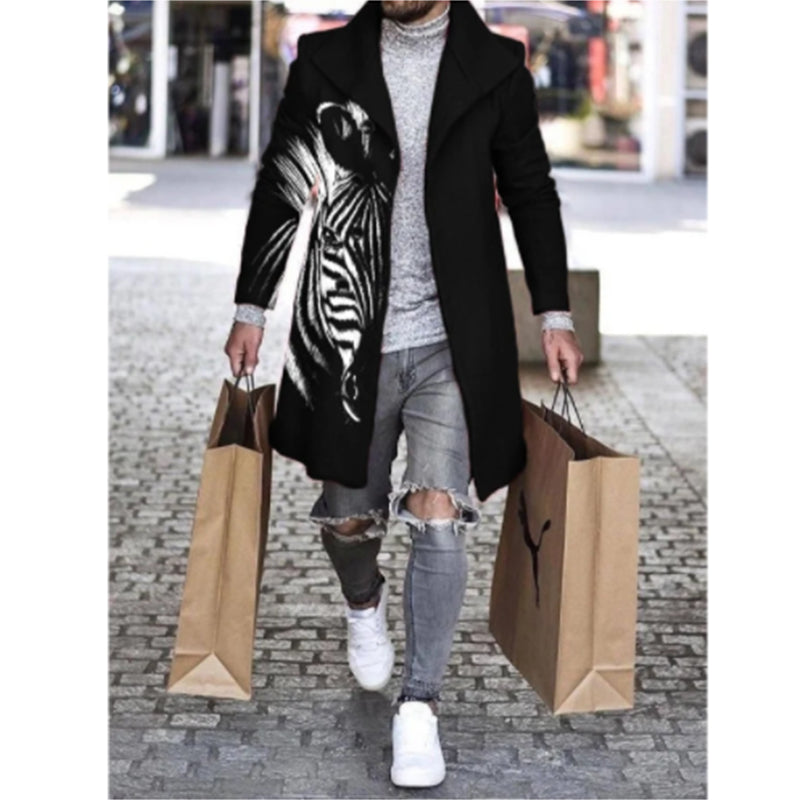Black zebra graphic