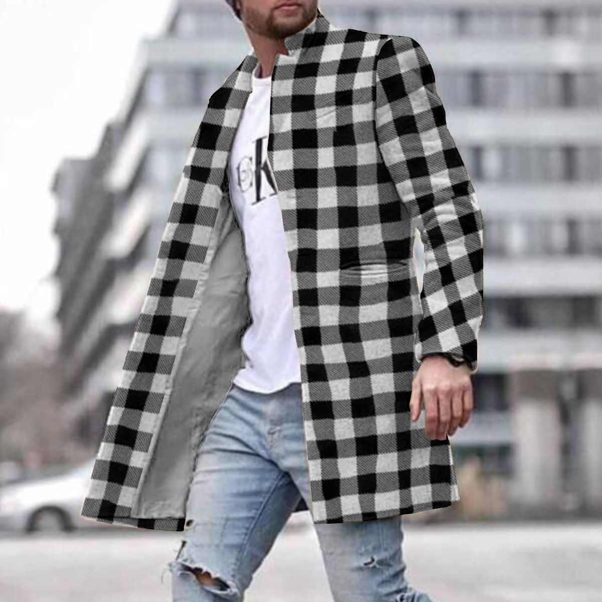 Black-white checkered