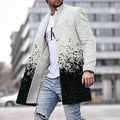 White–black splatter gradient