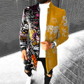 Black–yellow graffiti mix
