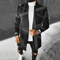Black geometric overlay