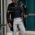 Black glossy grid