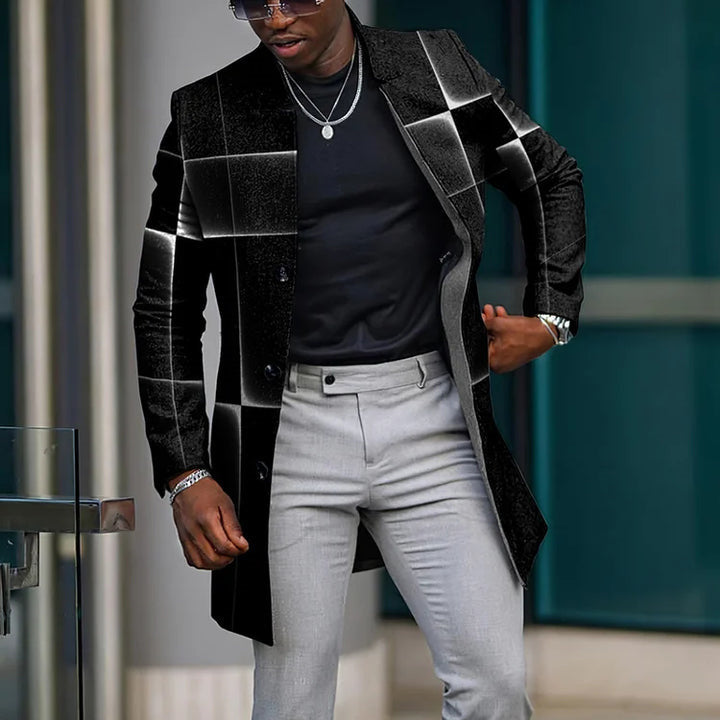 Black glossy grid
