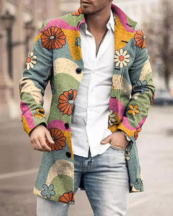 Retro floral patchwork